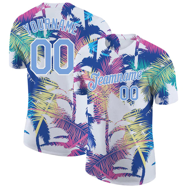 new Custom 3D Pattern Design T shirt