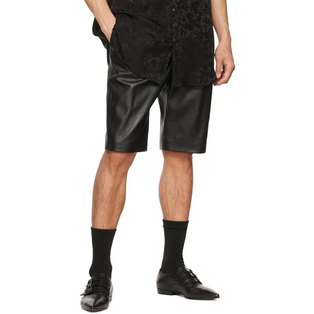 Leather Shorts