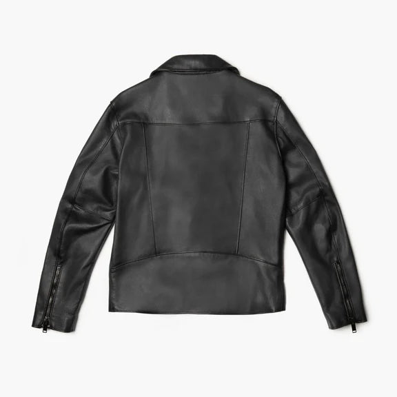 Genuine Leather Motorbike Jacket Durable Stylish & Road-Ready