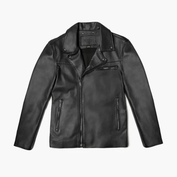 Genuine Leather Motorbike Jacket Durable Stylish & Road-Ready