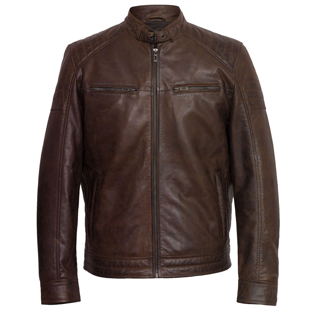 Men Leather Fashion Jacket