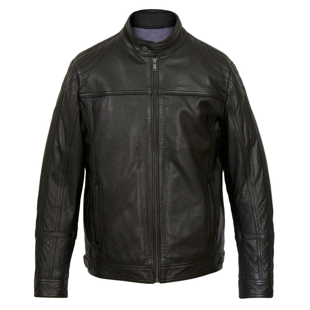 Men Leather Fashion Jacket