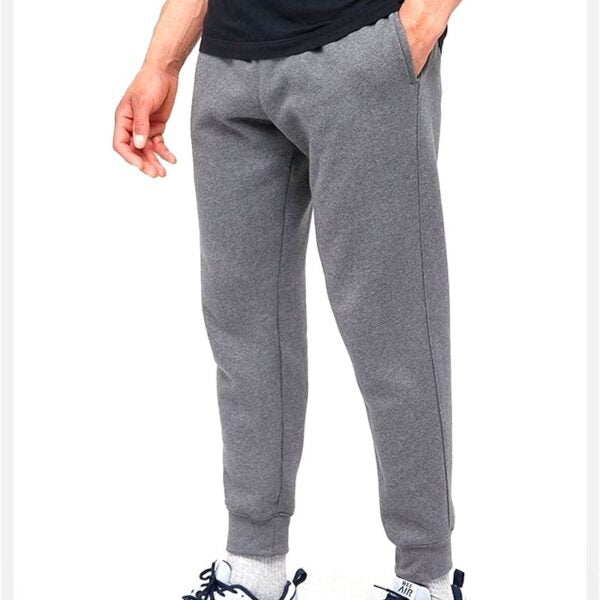 Front view of Burberry Spring Mens Trousers gray Luxury – Qintaar