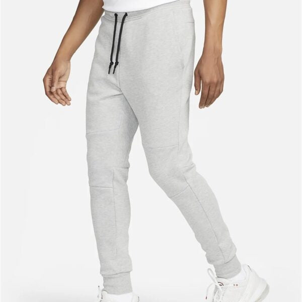 Front view of Burberry Spring Mens Trousers White  – Qintaar